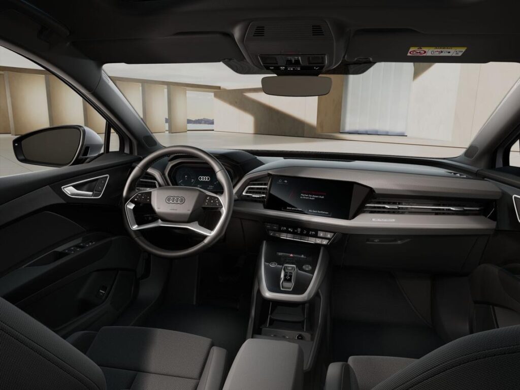 interior of Audi Q4 e-tron 